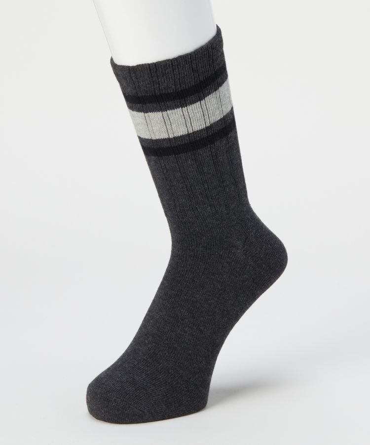 Days+DaysComfort メンズ 22cm丈 消臭 6×2リッチェル 切替