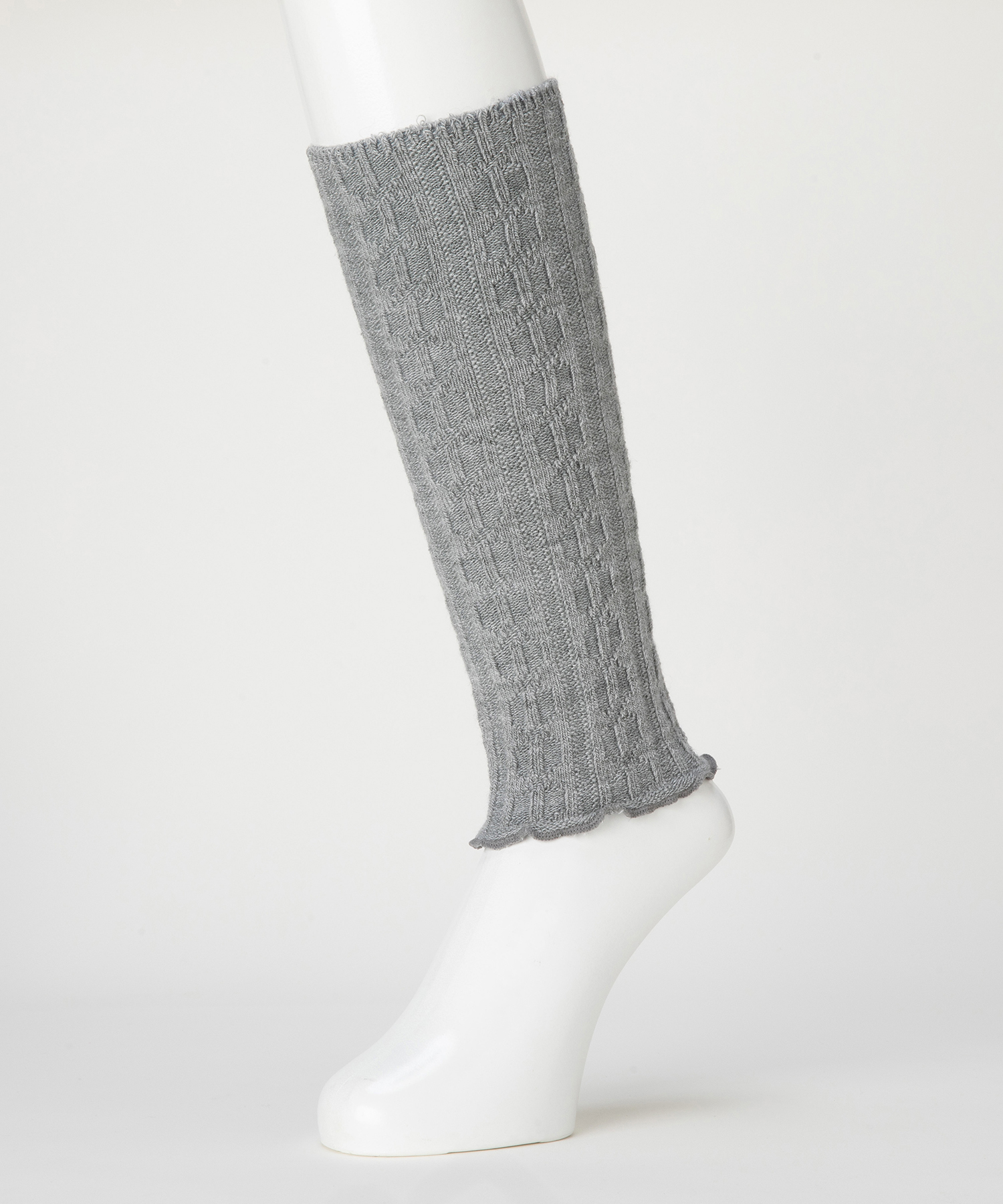 【10％OFF】はくらく レディース ケーブル レッグウォーマー(WARM WAVE)