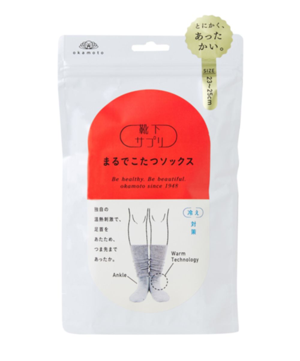 靴下サプリ まるでこたつ レディース ソックス|靴下の岡本公式オンラインショップ