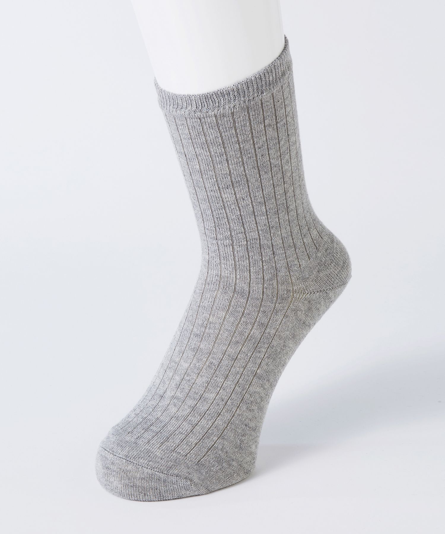 【10％OFF】【在庫限り】はくらく 天然素材の層 メンズ ソックス 18cm丈(お出かけ用)