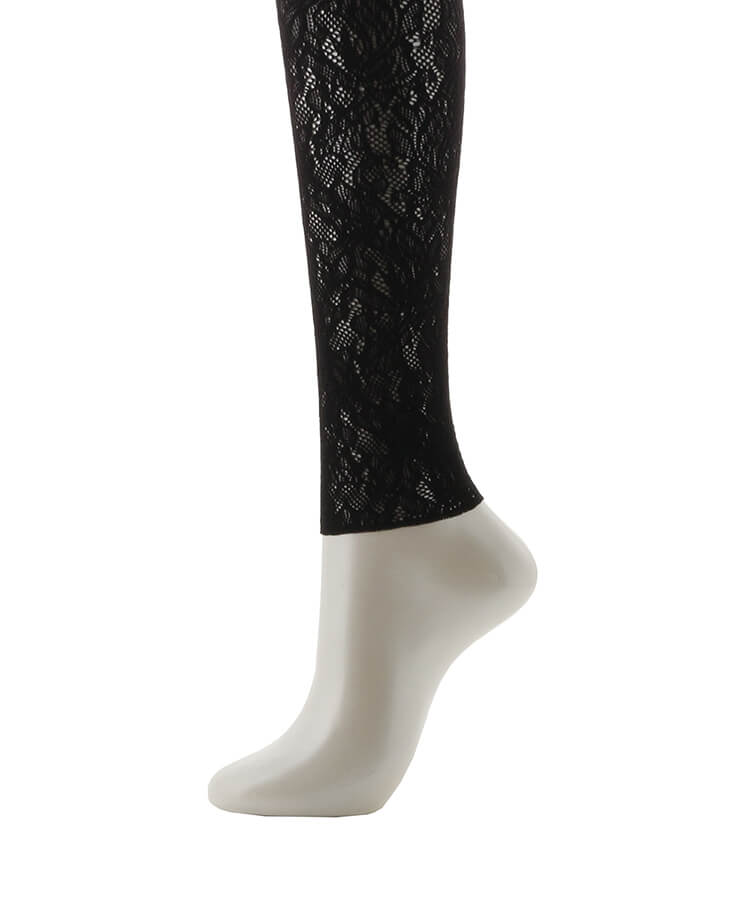 【SALE】17℃ レディース レギンス Dressing Crochetフローラルレギンス 10分丈