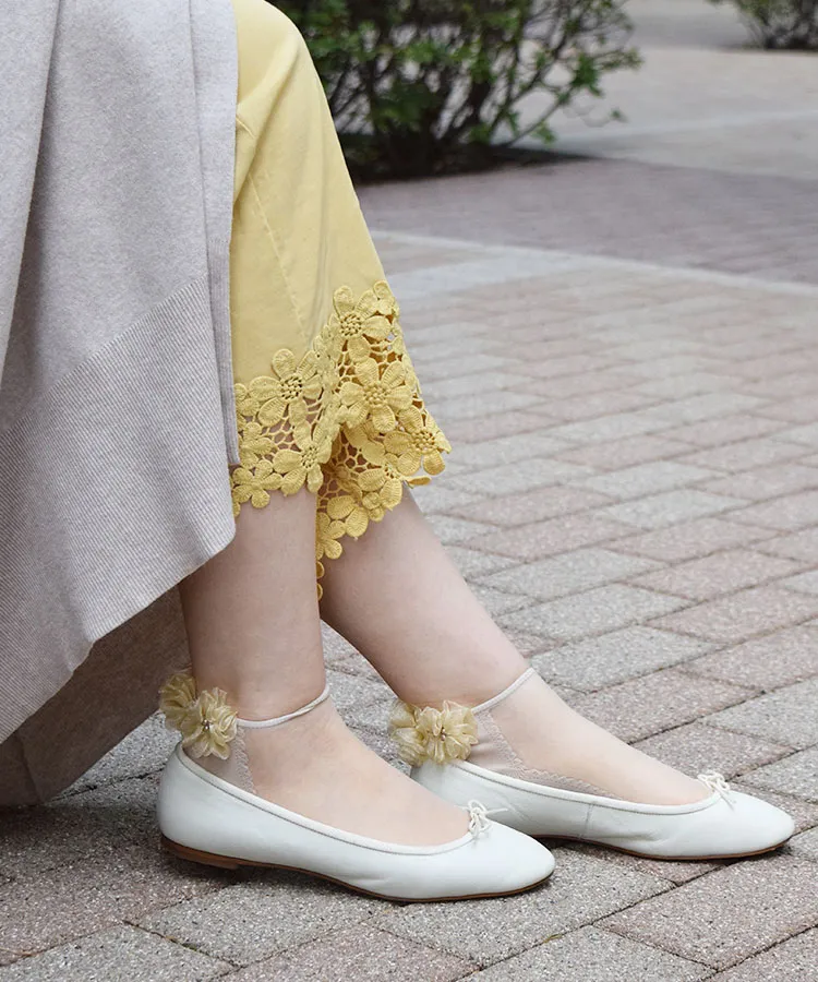 Blondoll レディース ソックス ローズクチュール